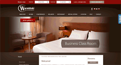 Desktop Screenshot of hotel-warminski.com