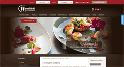 Desktop Screenshot of hotel-warminski.com.pl
